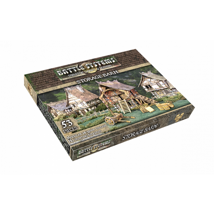 BATTLE SYSTEMS TERRAIN STORAGE BARN NEW - Tistaminis