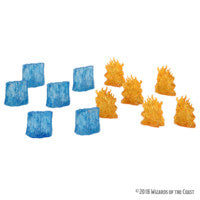 Dungeons and Dragons Spell Effects: Wall of Fire & Wall of Ice New - Tistaminis