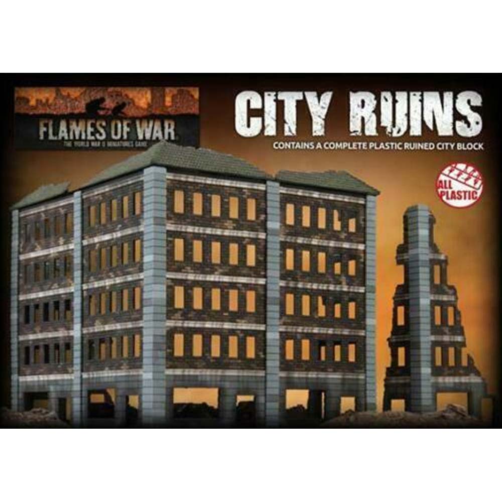 FLAMES OF WAR: CITY RUINS (PLASTIC) BB300 NEW - Tistaminis