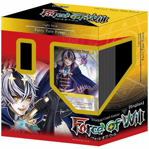 FORCE OF WILL FAIRY TALE FORCE LAPIS CLUSTER STARTER  DECK LIGHT NEW - Tistaminis