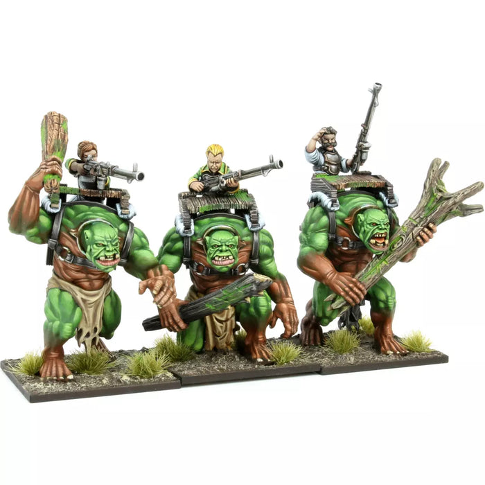 Kings of War Forest Troll Gunners Regiment New - Tistaminis