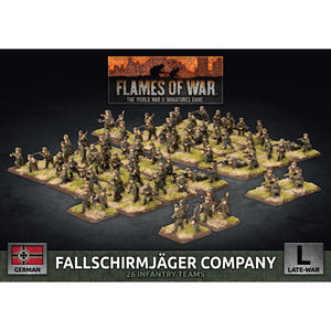 Flames Of War German Fallschirmjager Company New - Tistaminis
