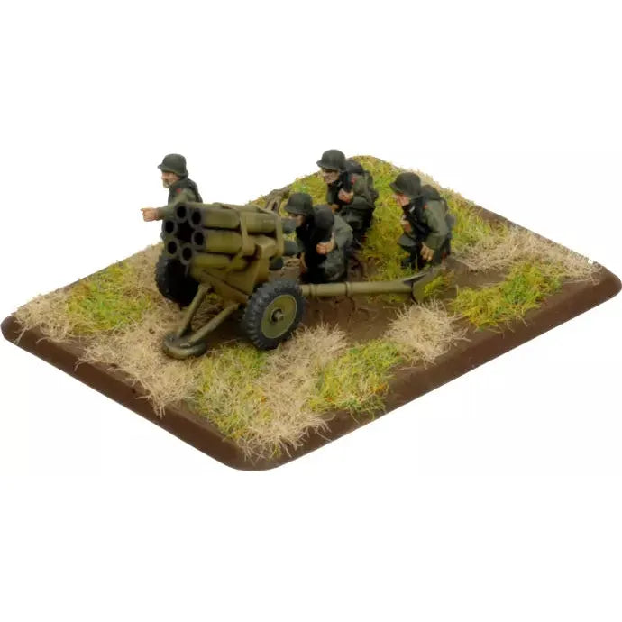 Flames of War German 15cm Rocket Launcher Battery (x6 Plastic) New - Tistaminis