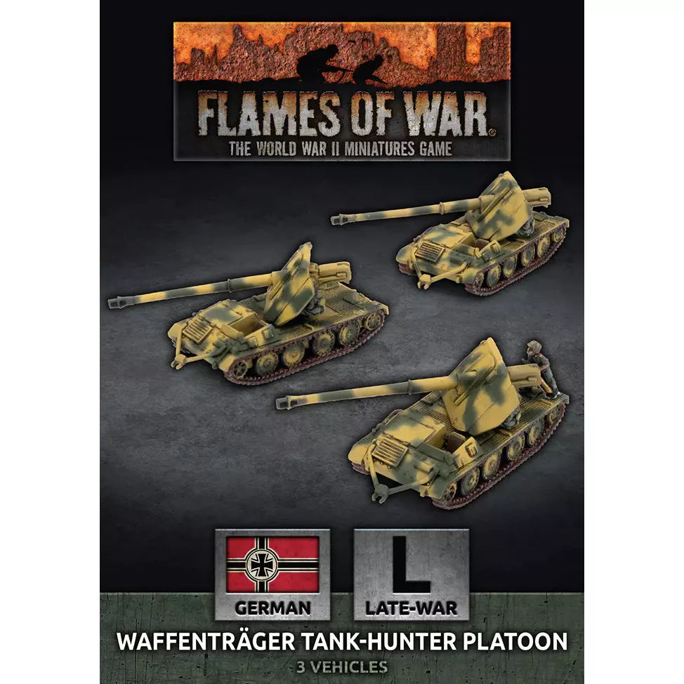 Flames of War Waffenträger Tank-Hunter Platoon (x3) April 29 Pre-Order - Tistaminis