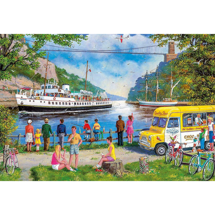 GIBSONS PUZZLE: CLIFTON BRIDGE, BRISTOL 500 PIECES NEW - Tistaminis