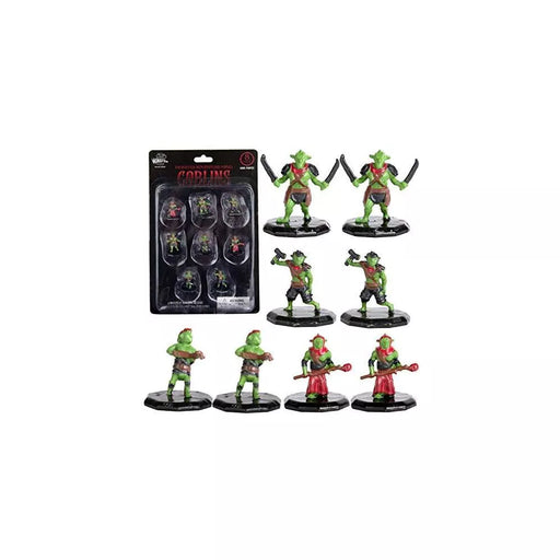 MONSTER MINIATURE FIGURE SET PAINTED GOBLINS 8pk New - Tistaminis