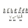Flames of War Hungarian 81mm and 120mm Mortar Platoons (x8) New - Tistaminis