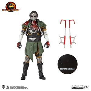 McFarlane Toys Mortal Kombat 7" Figure - Kabal Bloody Version New - Tistaminis