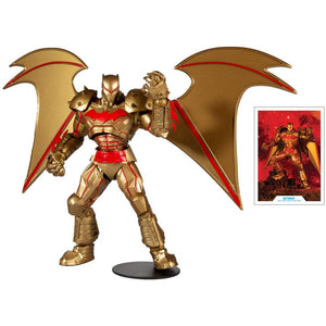 McFarlane Toys 7" Figure - DC Multiverse Batman Hellbat Gold Edition Figure - Tistaminis