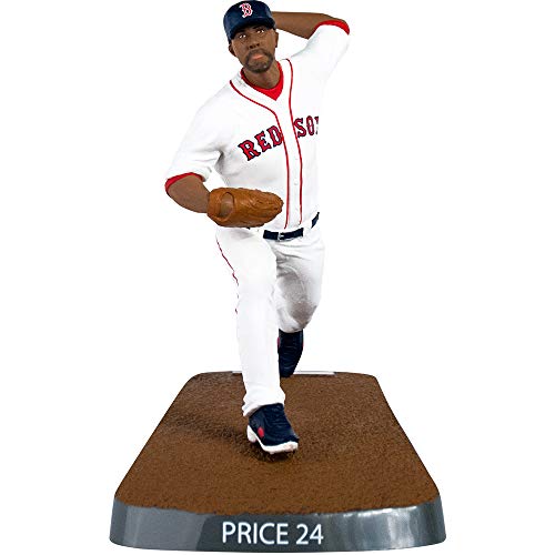 Imports Dragon Baseball Figures David Price Boston Red Sox Baseball Figure, 6" - Tistaminis