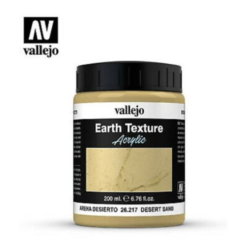 Vallejo Texture VAL26217 DESERT SAND (200ML) - TISTA MINIS