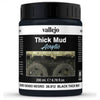 Vallejo Texture VAL26812 BLACK THICK MUD 200ML - TISTA MINIS