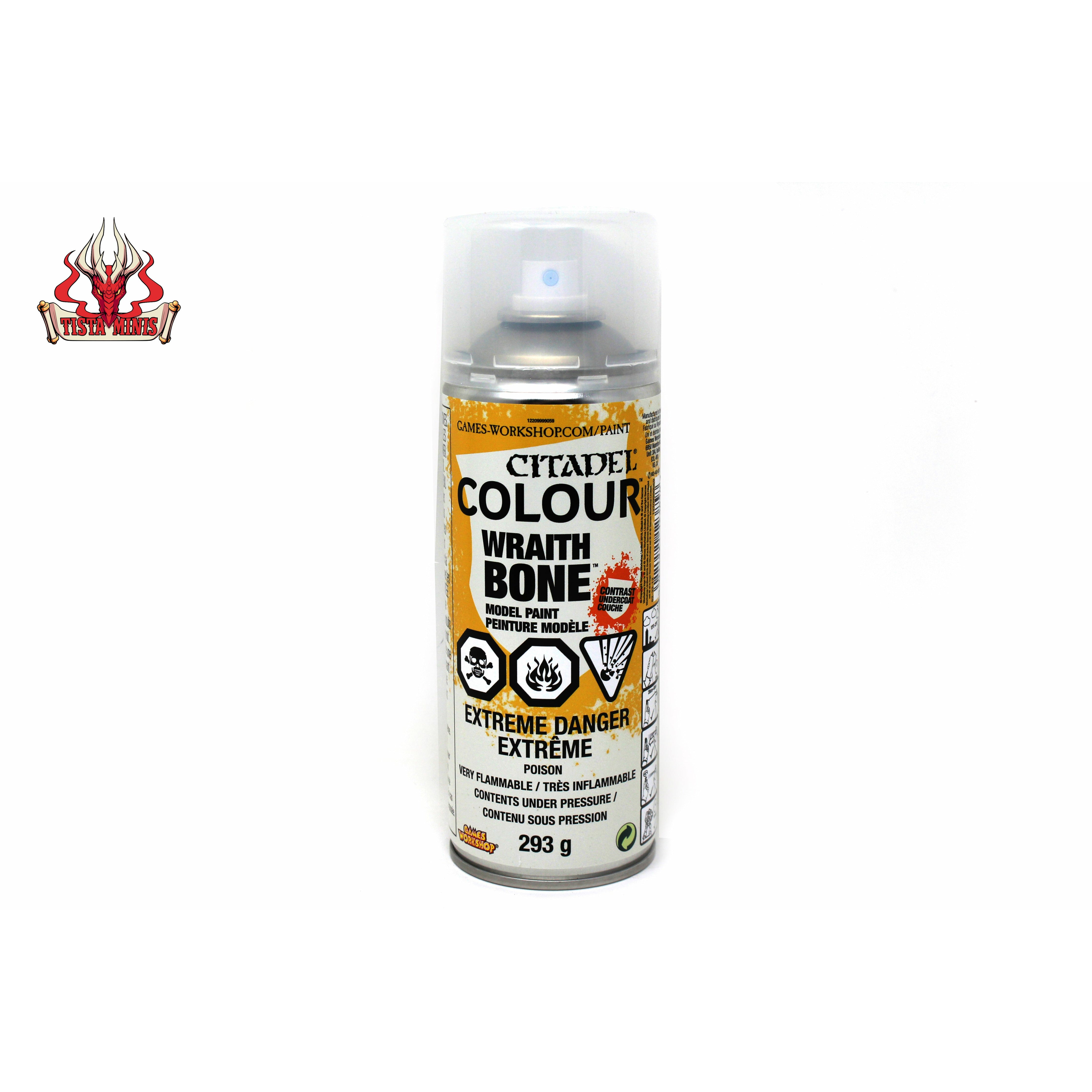 Games Workshop Contrast Undercoat Spray paint: Wraith Bone