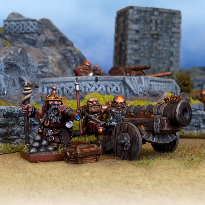 Kings of War Dwarf Bombard New - Tistaminis