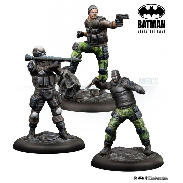 Batman Miniature Game: Bird & Mercs New - Tistaminis