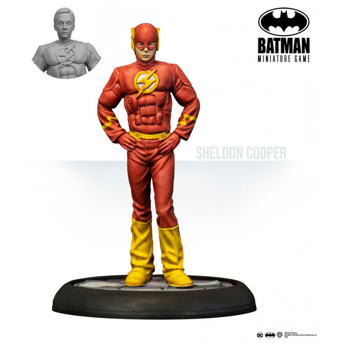 Batman Miniature Game: The Big Bang Theory: Justice League New - Tistaminis