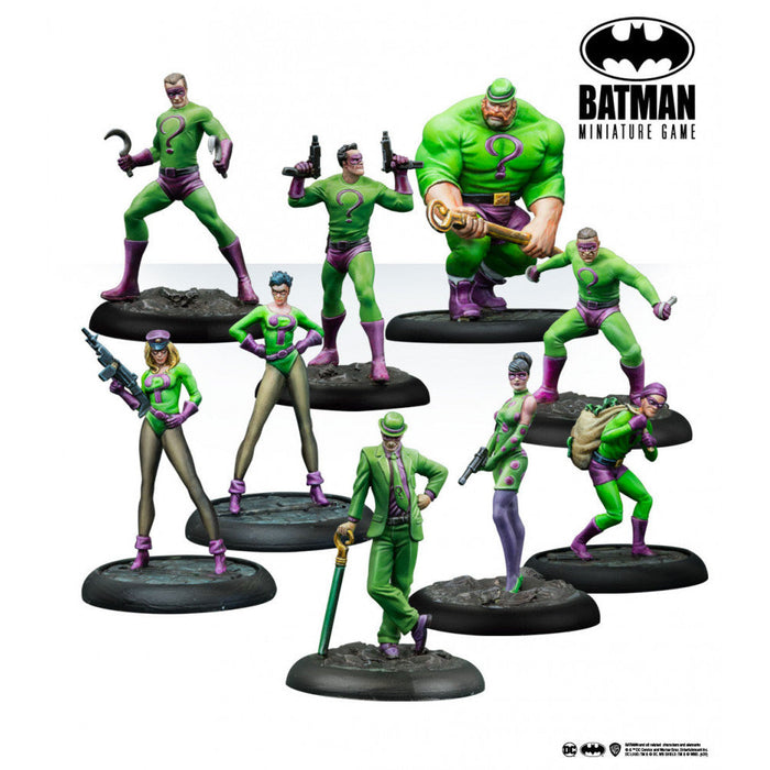 Batman Miniature Game: The Riddler: Quizmasters New - Tistaminis