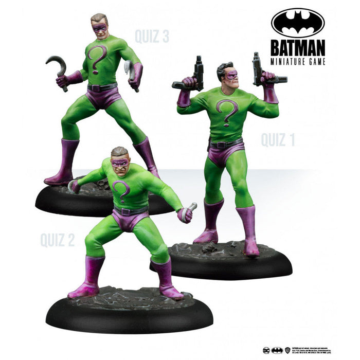 Batman Miniature Game: The Riddler: Quizmasters New - Tistaminis