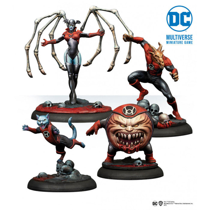 Batman Miniature Game: Red Lanterns Corps New - Tistaminis