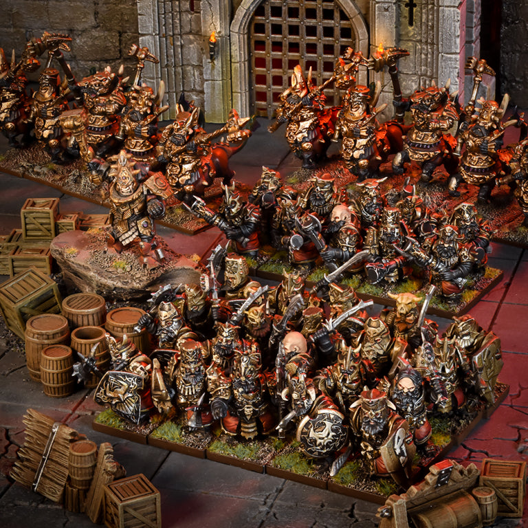 Kings of War Abyssal Dwarf Army New - TISTA MINIS