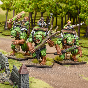 Kings of War Forest Troll Gunners Regiment New - Tistaminis