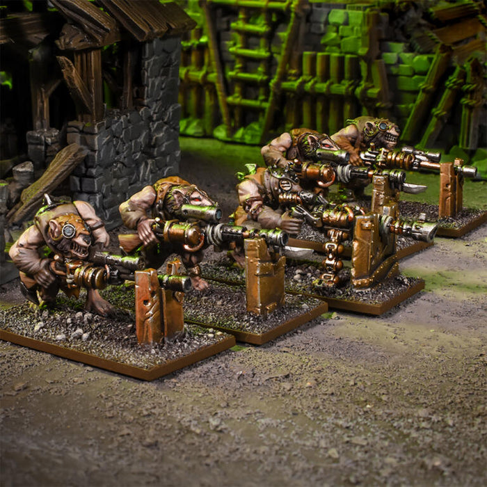 Kings of War Ratkin Clawshots Troop New - Tistaminis