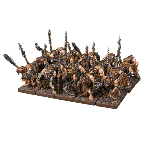 Kings of War Ratkin Warriors Regiment New - Tistaminis