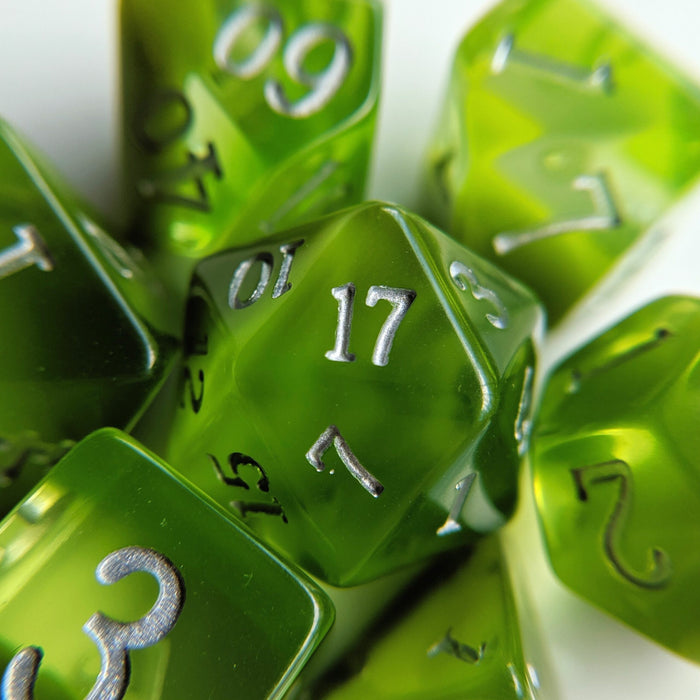 Little Dragon BIRTHDAY DICE AUGUST PERIDOT New - TISTA MINIS