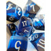 Little Dragon BIRTHDAY DICE SEPTEMBER SAPPHIRE New - TISTA MINIS