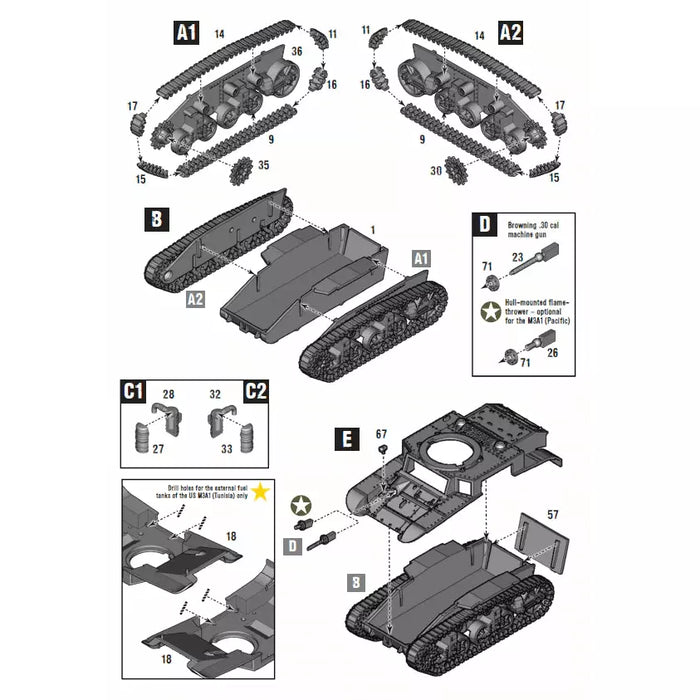 Bolt Action M3 Stuart New - Tistaminis