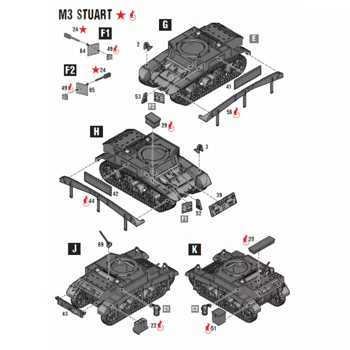 Bolt Action M3 Stuart New - Tistaminis