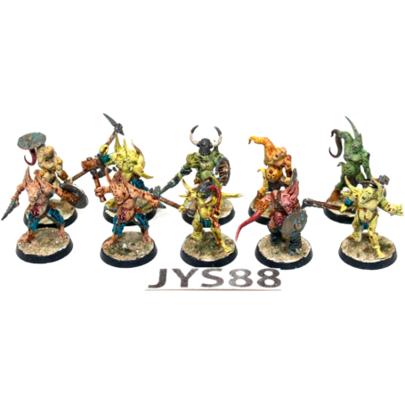 Warhammer Chaos Daemons Nurgle Plaguebearers Well Painted - JYS88 - Tistaminis
