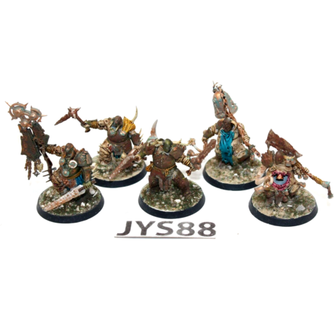 Warhammer Chaos Daemons Nurgle Blightlords Well Painted - JYS88 - Tistaminis