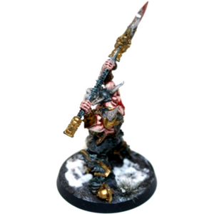 Warhammer Warriors of Chaos Lord with Impaling Spear Well Painted - JYS88 - Tistaminis