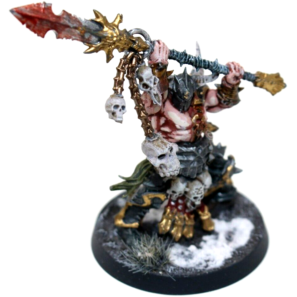 Warhammer Warriors of Chaos Lord with Impaling Spear Well Painted - JYS88 - Tistaminis