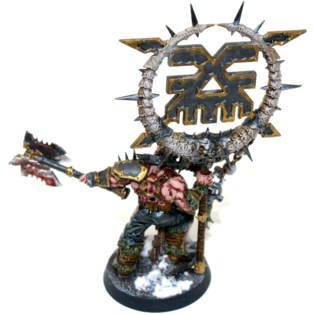 Warhammer Warriors of Chaos Standard Bearer Well Painted - JYS88 - Tistaminis