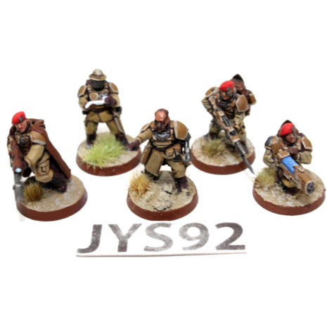 Warhammer Imperial Guard Tempest Scions Command Squad Well Painted - JYS92 - Tistaminis
