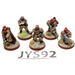 Warhammer Imperial Guard Tempest Scions Command Squad Well Painted - JYS92 - Tistaminis