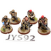 Warhammer Imperial Guard Tempest Scions Command Squad Well Painted - JYS92 - Tistaminis