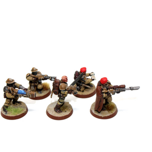Warhammer Imperial Guard Tempest Scions Command Squad Well Painted - JYS92 - Tistaminis