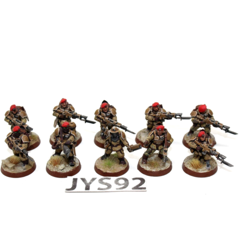 Warhammer Imperial Guard Tempestus Scions Well Painted - JYS92 - Tistaminis