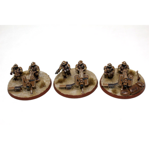 Warhammer Imperial Guard Heavy Weapons Teams Well Painted - JYS93 - Tistaminis