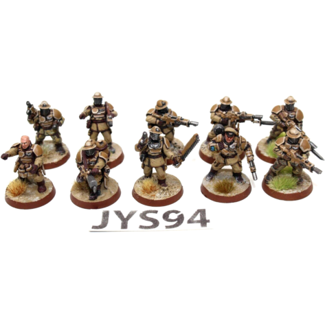 Warhammer Imperial Guard Shock Troops Well Painted - JYS94 - Tistaminis