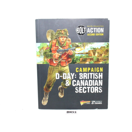 Bolt Action British & Canadian Sectors Book Used - BKS2 - Tistaminis