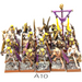 Warhammer Tomb Kings Skeleton Warriors Well Painted - A10 - Tistaminis