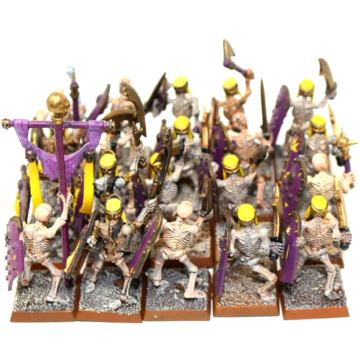 Warhammer Tomb Kings Skeleton Warriors Well Painted - A10 - Tistaminis