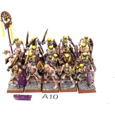 Warhammer Tomb Kings Skeleton Warriors Well Painted - A10 - Tistaminis