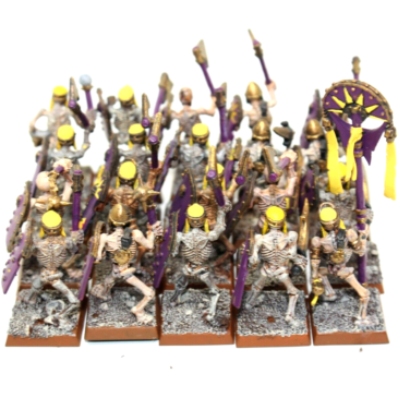 Warhammer Tomb Kings Skeleton Warriors Well Painted - A10 - Tistaminis