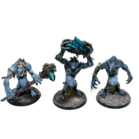 Warhammer Orcs and Goblins Rockgut Troggoths Well Painted - JYS1 - Tistaminis