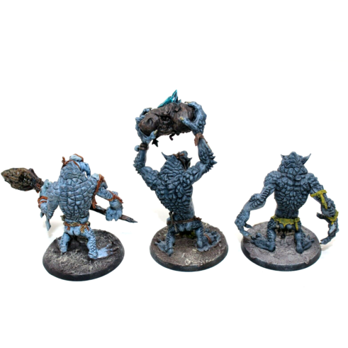 Warhammer Orcs and Goblins Rockgut Troggoths Well Painted - JYS1 - Tistaminis